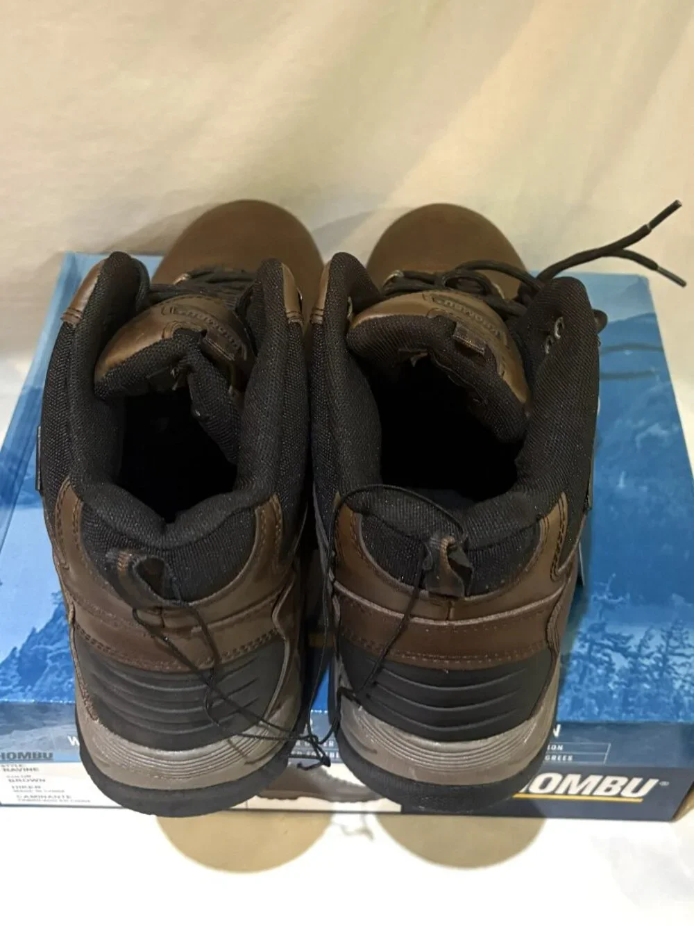 Khombu Ravine Waterproof All Weather All Terrain Leather Boots NIB Men Size 13